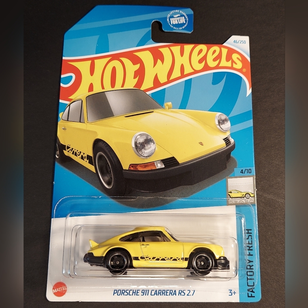 Porsche 911 Carrera RS 2.7 Hotwheels